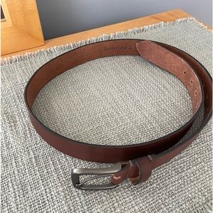 Men’s Leather Timberland Belt - Size 38